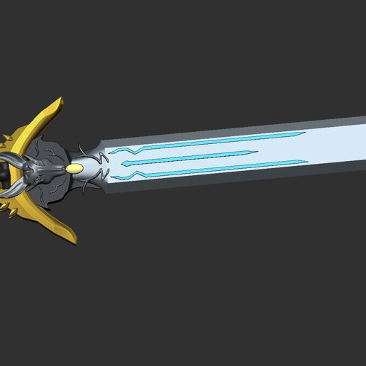 Tensei shitara Ken deshita - Reincarnated as a Sword Shishou STL 3D model