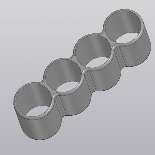 Clip for 4 AA batteries