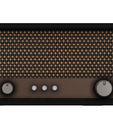 Image-1.png Antique Radio HQ - 3D Model