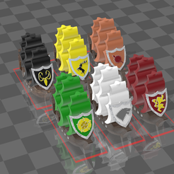 All_Boat_Side.png STL file GAME OF THRONES BOARDGAME BOATS PACK - MAIN HOUSES・3D printing idea to download, GeorgNaw