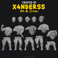 4537542745.png [X4NDERSS 1⁄48] MODERN ARMY SET 5 • MODULAR • LEGION SCALE • SOLDIER • SOLDIERS • MARINE • MILITARY • EASTERN • WARFARE • BATTLEFIELD • COD • TOM • GHOST • RECON BREAKPOINT • RUSSIA • BLACK OPS • RUSSIAN • MINIATURE • 3D PRINT • PRINTING •