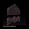 020.jpg Bed 3D relief models STL Files used for CNC Router