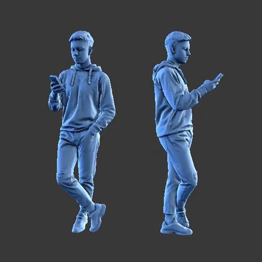 CHARACTER MAN FIGURE A60 3D model