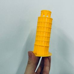 d96e7f0124b297e22b4644c96bc8db6b_display_large.jpeg Бесплатный STL файл Simple Tower of Pisa with Tinkercad・Дизайн 3D-печати для загрузки