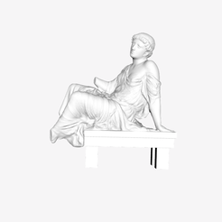 Capture d’écran 2018-09-21 à 17.29.52.png Бесплатный STL файл Seated woman called "Barberini suppliant" at The Louvre, Paris・3D-печатный дизайн для скачивания