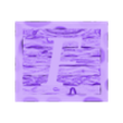 (F) 1 Piece.stl Rustic Picture Frame Alphabet