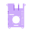 rpi2-top_30mm-fan_netfabb.stl Free STL file Raspberry Pi 3 (B/B+), Pi 2 B, and Pi 1 B+ case with VESA mounts and more・3D printer model to download