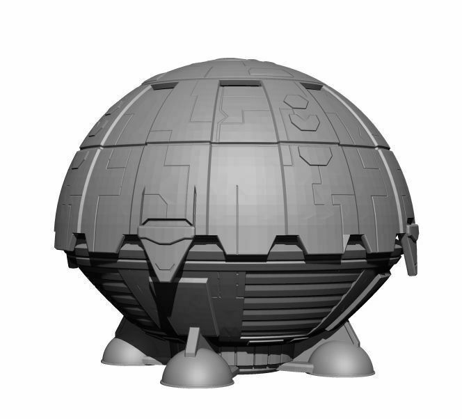 Descargar archivo STL gratis K1 Dropshuttle para Battletech • Objeto ...
