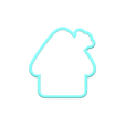 1.png Gingerbread House Cookie Cutters | STL File