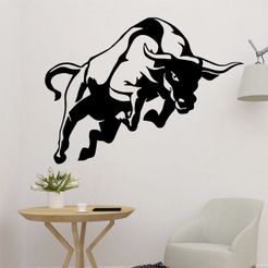 sample.jpg Fichier 3D Décor de mur de taureau・Objet pour imprimante 3D à télécharger
