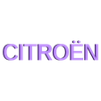 logo_citroen_66_citroen.STL Citroën Logo 1966