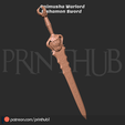 Printhub-Thumbnail.png Bishamon Sword – Onimusha Fan Art | Legendary Cosplay Prop STL File