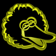 Big bird.png STL file Sesame street cookie cutter set・Template to download and 3D print