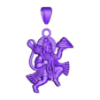 hanuman.stl Hanuman pendent