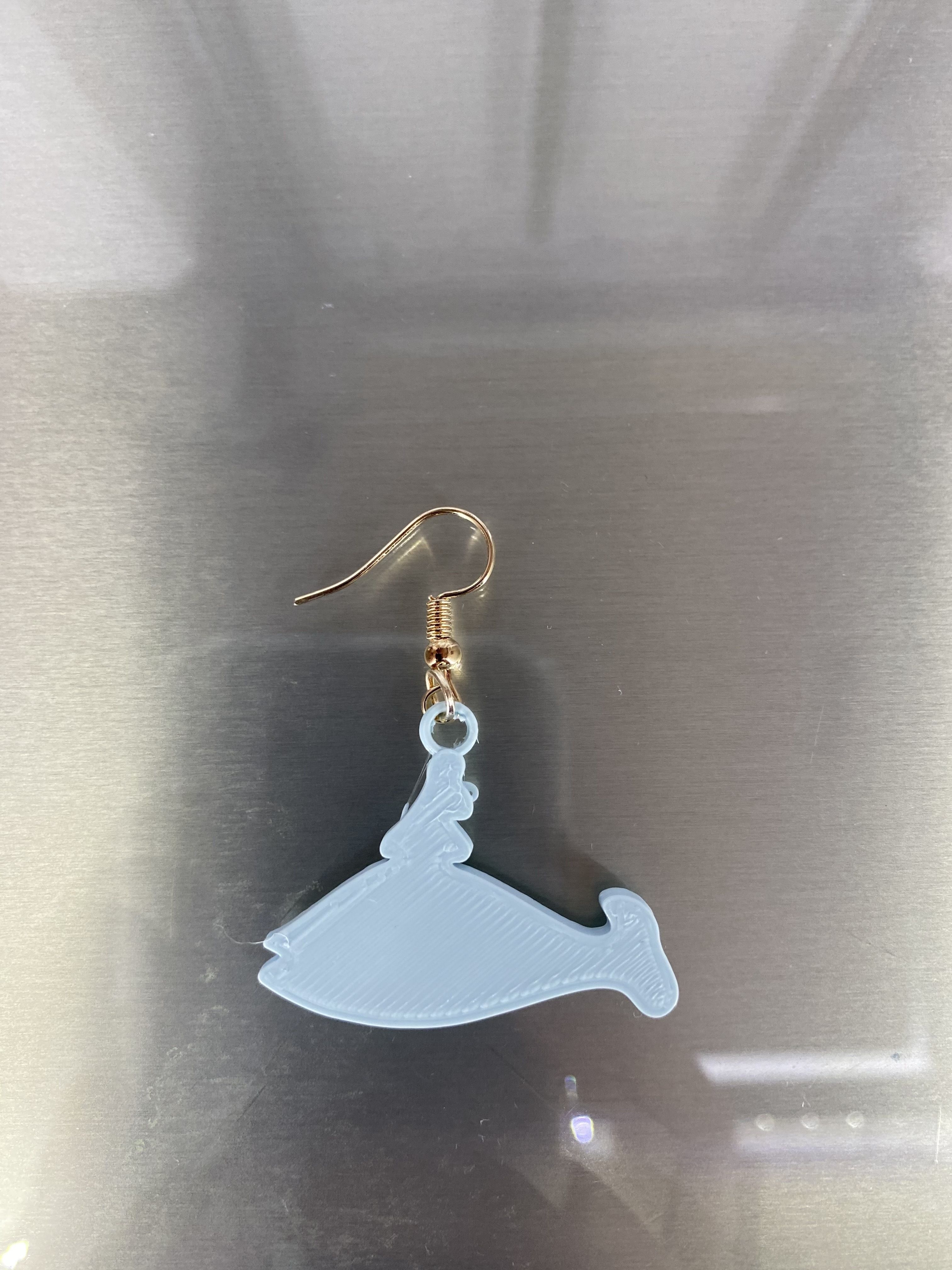 Download free STL file Wale earrings • 3D printing template ・ Cults