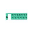 007_03.jpg STL-Datei Holder for Socket Wrench Set 28pcs 1/4" with Extension Bar and Sockets for Wall Mount 007 kostenlos・3D-druckbare Vorlage zum herunterladen