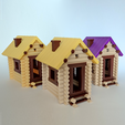 003.png Log Cabin House Constructor Toy