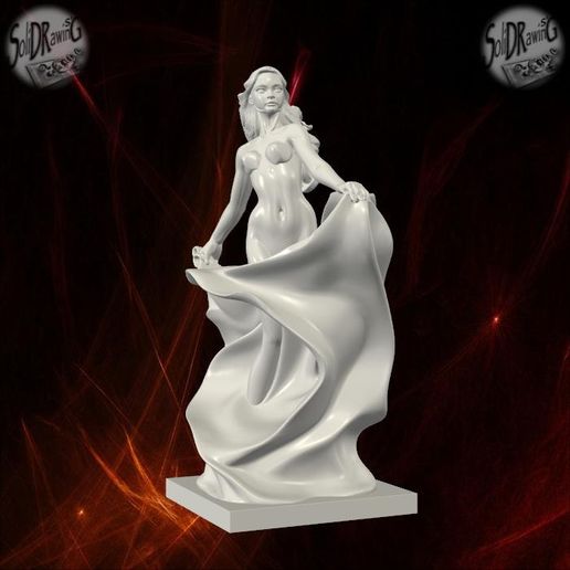 jpg_frame_27.jpg Elegant Dancing Goddess Marble Statue – SoliDRawinGs SG891