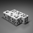 Puppy-Messy-D6-3.png Puppy Dog Messy Pawprint Dice D6