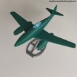 006.jpg Static aircraft model kit inspired by a WW2 jet fighter