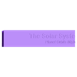 Wall_2.stl Fichier STL gratuit Kit d'éducation sur le système solaire・Modèle pour impression 3D à télécharger