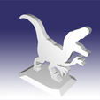 tyranosaurus3.png Velociraptor - Dinosaur toy Design for 3D Printing