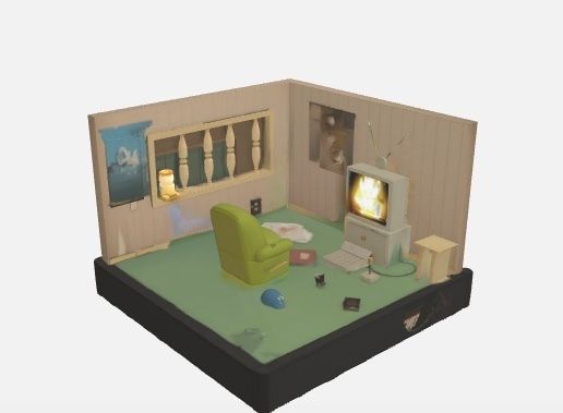 Aqua teen hunger force living room athf