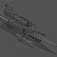 Screenshot-2025-02-21-011744.png Voidborn Raider - быстрый атакующий военный корабль STL