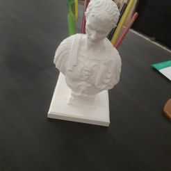 Julius Caesar (Improved) Pen/Pencil Holder, tomes_is_very_cool