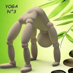 YOGA-N°3.jpg STL file Umen YOGA N°3・Model to download and 3D print
