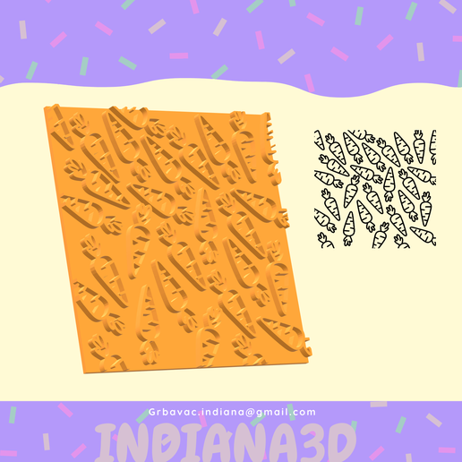 TEXTURE CARROTS 3D model