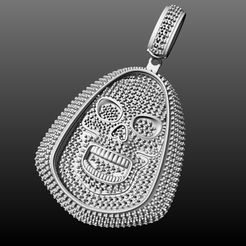 ViewCapture20231106_232422.jpg Exquisito colgante de calavera con incrustaciones de piedras preciosas