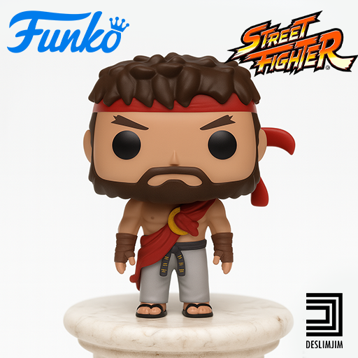 🇷🇺 VIOLENT KEN - STREET FIGHTER FUNKO POP・ 3D File for 3D