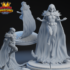 _RAVEN.png STL file Marvel crisis protocol raven presupported included・Model to download and 3D print, LegionMiniatures