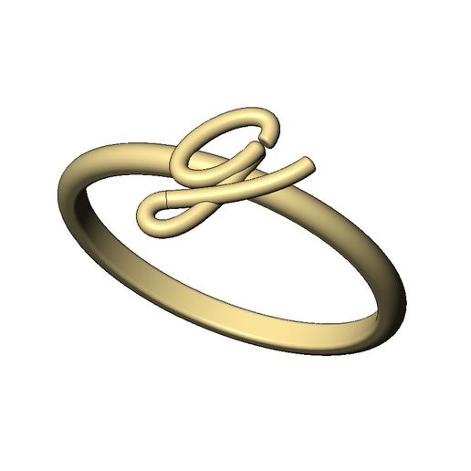 G-lower-case-wire-3d-letter-ring-size7-05.jpg G letter initial 3d lowercase wire stacker ring