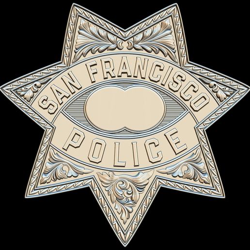 San Francisco Police  badge