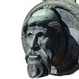 Scuplture2.jpg Cannon Sculpture Wall Hanger (Man's Head 3D Scan)