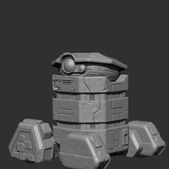 B2EM0-solo.jpg 3D file Star Wars B2-EMO Droid・3D printer model to download