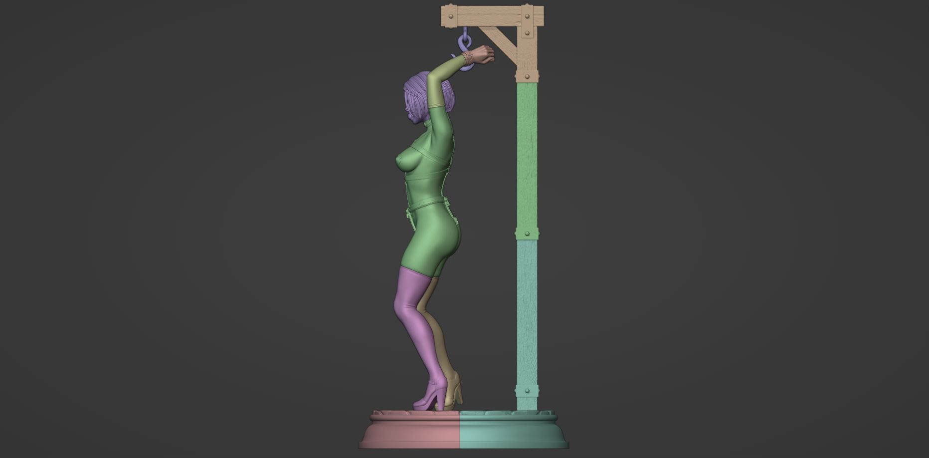 Снимок19.jpg Fichier 3D Residual Evil 3 Remake - Jill Valentine・Plan pour impression 3D à télécharger, Uroboros3D