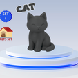 Cat-P.png Mini animales lindos - Set 1 - Comercial