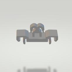 2.png STL file side board clip opel | Astra G, Zafira etc・3D print model to download