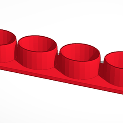 STL file 6 color tattoo ink and water tray・3D print model to download・Cults