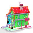 9.jpg MAISON 5 HOUSE HOME CHILD CHILDREN'S PRESCHOOL TOY 3D MODEL KIDS TOWN KID Cartoon Building 5