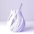 untitled1.jpg LOTUS PEN VASE v2 (DESKTOP STAND)