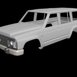 1234.jpg Fichier OBJ Nissan Patrol Y60(Rc corps)・Objet imprimable en 3D à télécharger