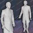 2.jpg Draco Malfoy Harry Potter Action Figures Custom 3D print model