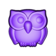 Owl 2 blank.stl Owl Bath Bomb Mold STL file