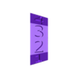 counter_right.stl Faction Life Counter - WH40k
