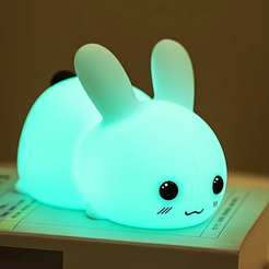 lampada.png Bunny lamp, bad bunny, good bunny, cute bunny