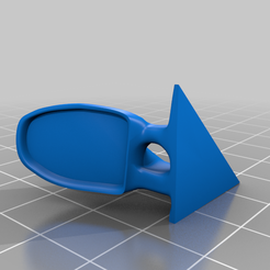 Mirror.png Archivo STL gratis Coche con espejo retrovisor・Plan para descargar y imprimir en 3D